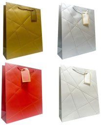 Jupiter Torebka prezentowa uniwersalna L metalizowana mix