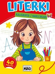 Niko Literki - kaligrafia z naklejkami EDUKAMP