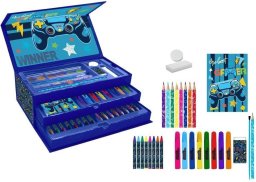 Zestaw artystyczny w kuferku Gamer EDUKAMP