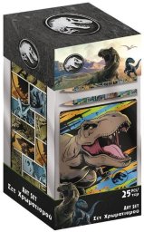 Kolorowanka z piórnikiem Jurassic EDUKAMP