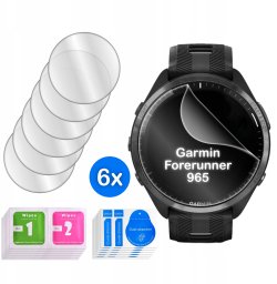 FOLIA do Garmin Forerunner 965 HYDROŻELOWA OCHRONNA na ekran 3D 6 sztuk