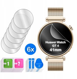 krainaGSM FOLIA do Huawei Watch GT 4 41mm na ekran 6 sztuk