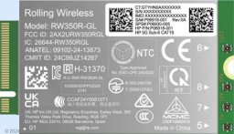 HP 5G Modem m.2 WWAN 4G/5G Sub-6 GHz FM350-GL Mobile Broadband Cellular (compatible with WWAN-ready EliteBook 8 X - G1i G1a - 13 14 16, Flip, ZBook 8 X Fury - G1i G1a - 14 16 18)