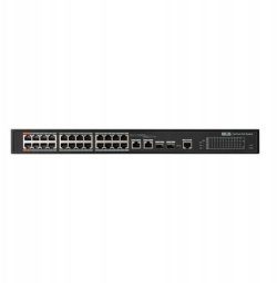 Switch BCS -L-SP2402G-2SFP-M(2) Switch zarządzalny 24x PoE, 2x RJ45, 2x SFP Gigabit