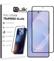 Toti Quik Accessories Full Cover Tempered Glass for Samsung Galaxy S25 Edge