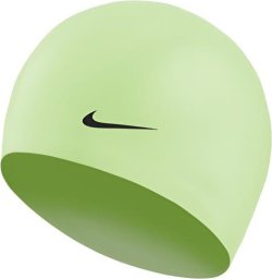 Nike Czepek pływacki Solid Silicone Barely Volt zielony 93060-740 OS