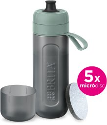 Brita Butelka filtrująca Active Pastelowa zieleń + 5 filtrów do wody