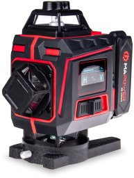 LASER KRZYŻOWY POZIOMICA LASEROWA 360 PŁASZCZYZNOWA LASER ZIELONY MAPOWER