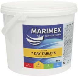 Marimex 7 Denní tablety 4,6 kg - bazénová chemie - DEZINFEKCE
