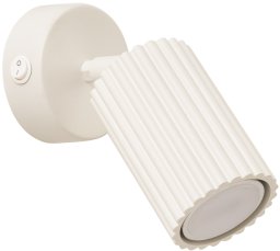 Kinkiet Karbon Beżowy Z Włącznikiem Gu10 Max 10W Ledw Sollux Lighting