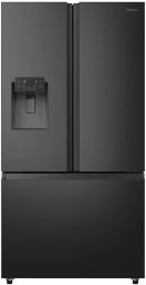 Hisense  NoFrost  612 L  augstums 179 cm  melna - SBS Ledusskapis  RF793N4SAFE (6921727074522)