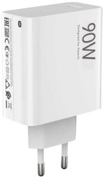 XIAOMI oryginalna ładowarka sieciowa USB A QC3.0 3A 90W MDY-15-EK biała bulk