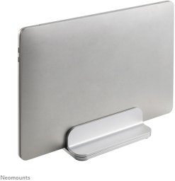 Neomounts vertical laptop stand, silver