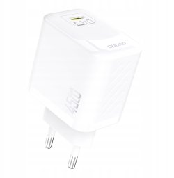 Ładowarka sieciowa Dudao A28C 45W GaN + kabel USB-C - biała