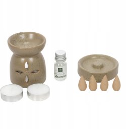 Home Styling Collection Kominek zapachowy + kadzidła HAPO, 9 elementów