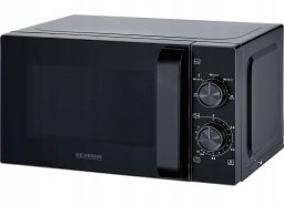 SEVERIN Mikrofalówka Solo 20L, obrotowa, szklana, moc 700 W