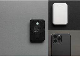 Magnetyczny bezprzewodowy power bank 5000 mAh, 5W Stellar