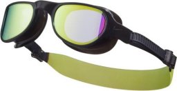 Okulary pływackie Nike Goggles Volt czarno-zielone NESSE125-737 OS