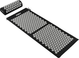  Rebel Mata zdrowotna z kolcami do akupresury z poduszką, 110x42cm, XL, szare kolce, Rebel Active