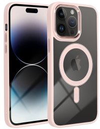 Nakładka MagSafe Color Edge case do iPhone 17 różowy