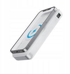 Forever power bank bezprzewodowy MATB-300 10000 mAh 3w1 biały