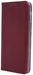 Etui Smart Magnetic do Motorola Moto E15 / G05 burgundowe