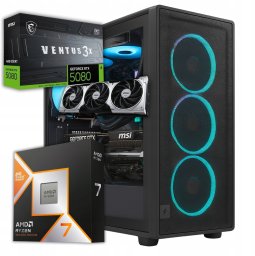 Komputer BSG Raptor V36 AMD Ryzen 7 NVIDIA GeForce RTX 5080 64GB DDR5 2000GB SSD Windows 11