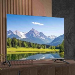 CHiQ U43QST TV 43", UHD, QLED, ultratenká, Google TV, DLG 120 Hz, Dolby Audio, Frameless, metalická