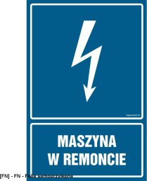 HG029 - Maszyna w remoncie 75x113