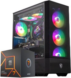 Komputer Komfig Komputer RYZEN 7 RTX 5070 32GB 1TB M2 Gamingowy