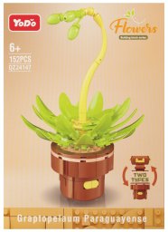 KLOCKI KONSTR KWIAT 152EL 14X20X4 MC PUD 96