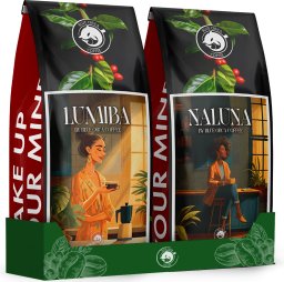 Kawa ziarnista 1kg x2 Lumiba+Naluna LIMITED edition 100% Arabica Blue Orca