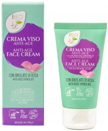 BioConTe Bio* Krem do twarzy anti-age z hydrolatem różanym 50ml