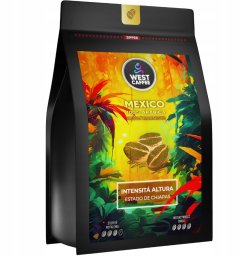 KAWA ZIARNISTA Meksyk 500g 100%Arabica - Intensita Altura - ŚWIEŻO WYPALONA