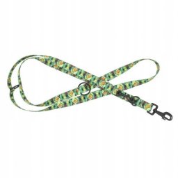 Smycz regulowana taśma dla psa Tropical, 16mm/220cm