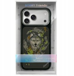 Etui Nimmy Wilk MagSafe do iPhone 17 Pro ciemnoszary