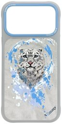 Etui Nimmy Pantera MagSafe do iPhone 17 Pro jasnoszary