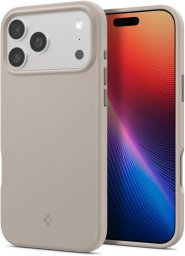 Spigen Spigen Silicone Fit MagSafe, stone - iPhone 17 Pro