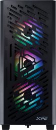 ADATA XPG case LANDER 501 Mid-Tower, bez zdroje, 4x 120mm ARGB Fan, Černá