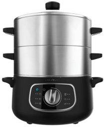 Cecotec Vapovita SteelPot Parowar Czarny