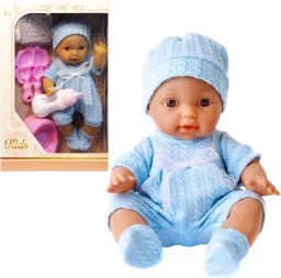 Lalka bobas z zestawem akcesoriów - pije i siusia