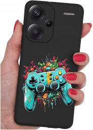 krainaGSM ETUI do Xiaomi Redmi Note 13 Pro+ Plus WZORY SILIKONOWE MATT CASE