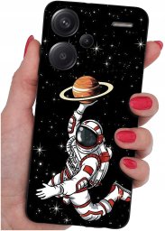 krainaGSM ETUI do Xiaomi Redmi Note 13 Pro+ Plus WZORY SILIKONOWE MATT CASE