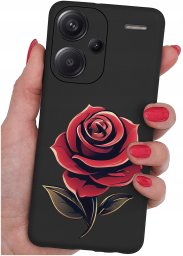krainaGSM ETUI do Xiaomi Redmi Note 13 Pro+ Plus WZORY SILIKONOWE MATT CASE