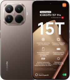 Smartfon Xiaomi 15T Pro 5G 12/512GB Złoty  (68001)