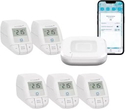 Homematic IP Starter Bundle Heizen Basic für 5 Heizkörper