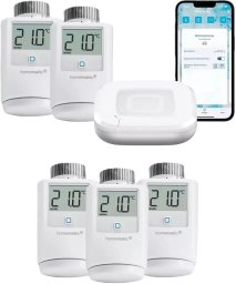Homematic IP Starter Bundle Heizen für 5 Heizkörper