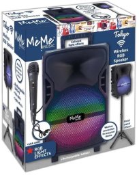 MEME GŁOŚNIK BEZPRZEWODOWY ZE STATYWEM I MIKROFONEM (TOKYO)