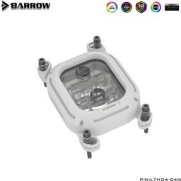 Barrow Kepler-Series CPU-blok wodny Intel LGA 1700/1851 - biały