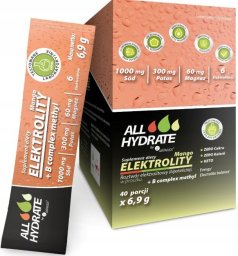 Aliness Aliness ALLHydrate Elektrolity STICK Mango + B complex methyl 6,9g 40 saszetek one size